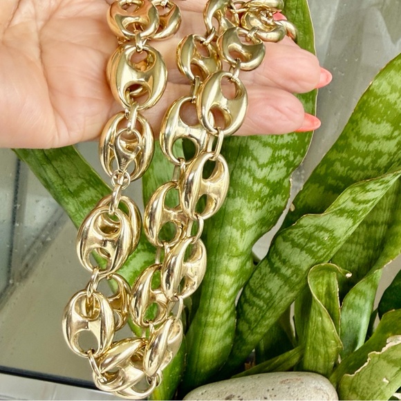 10 karat gold, mariner, chain necklace - Picture 13 of 16